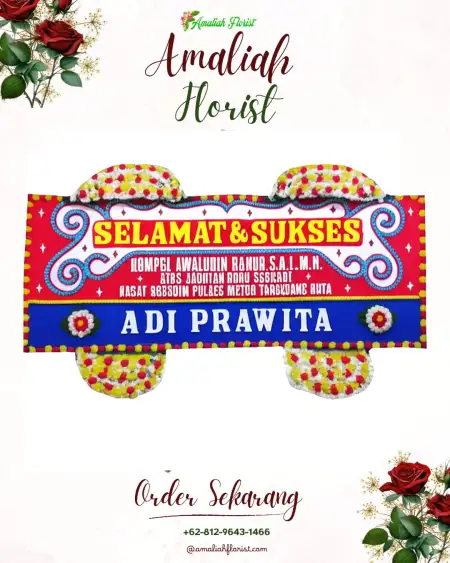 Papan Bunga Ucapan Selamat Jelambar